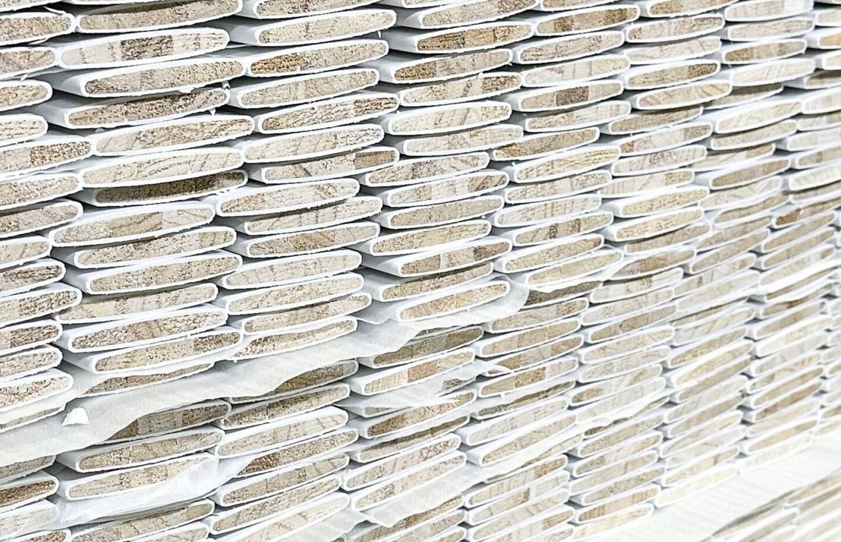Louvres stacked